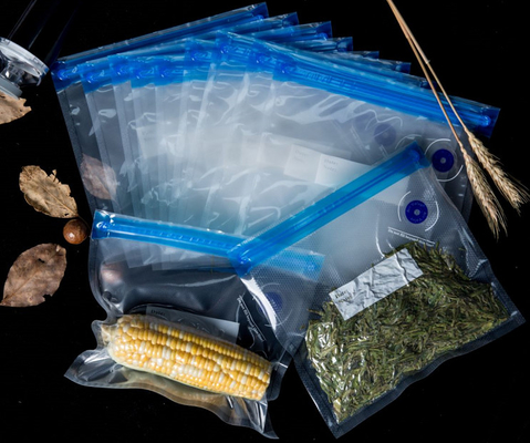 Reusable Zip Lock Vacuum Sealer Sous Vide Bags For Food Storage And Cooking